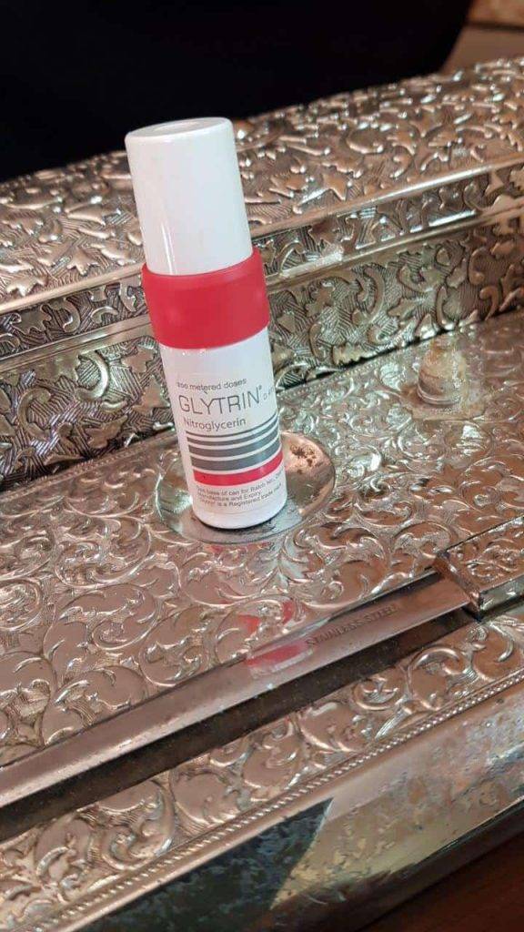 اسپری نیتروگلیسیرین نیتروگلیسیرین-nitroglisirin